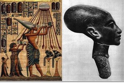 Загадки странных черепов, Эхнатон и Нефертити